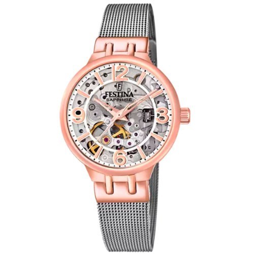 Reloj Festina Automaticos F20581-1 Skeleton