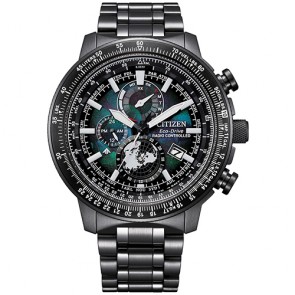 Relogio Citizen Radiocontrolado BY3005-56E Geo Trekker Limited Edition