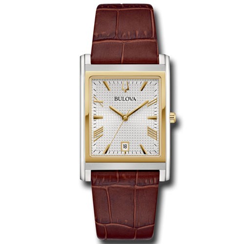 Reloj bulova rectangular sale