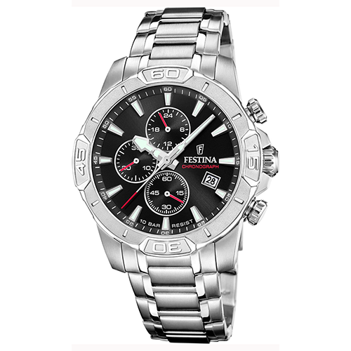 Festina Watch  Timeless Chronograph F20704/3