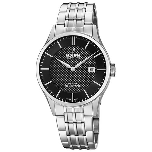 Reloj Festina Swiss Made F20005-4 Classiques Acier