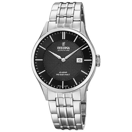 Reloj Festina Swiss Made F20005-4 Classiques Acier