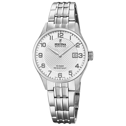 Reloj Festina Swiss Made F20006-1 Classiques Acier