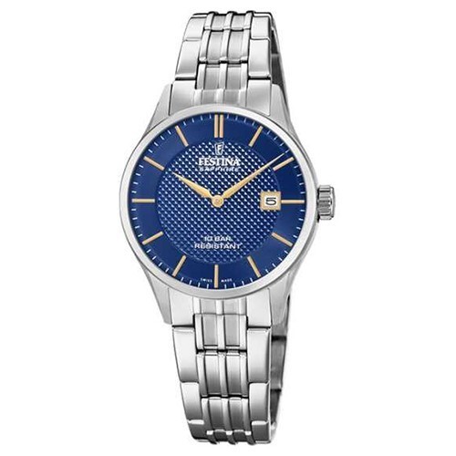 Reloj Festina Swiss Made F20006-3 Classiques Acier