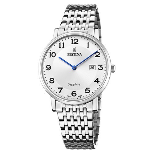 Reloj Festina Swiss Made F20018-4 Classiques Acier