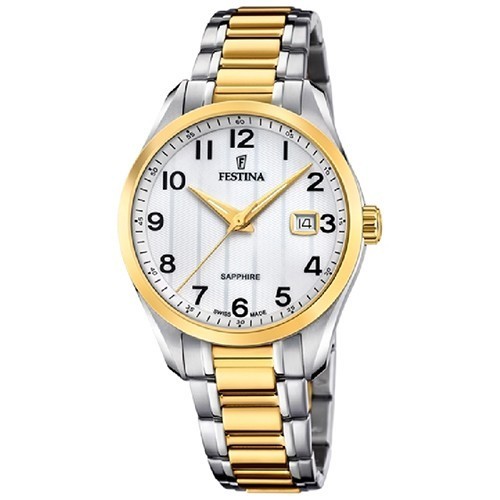 Reloj Festina Swiss Made F20027-1 Classiques Acier