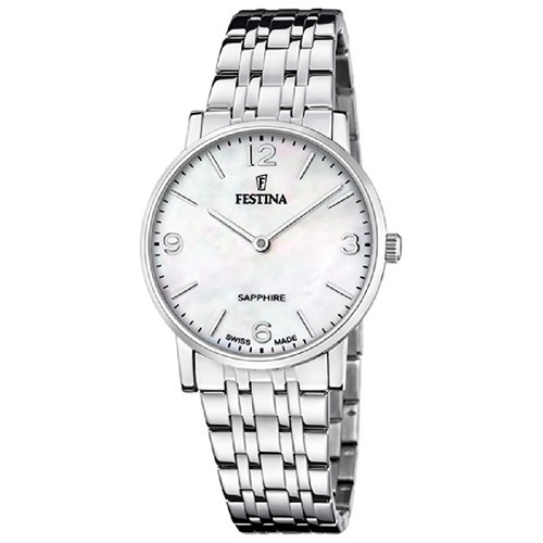 Reloj Festina Swiss Made F20047-2 Classiques Acier