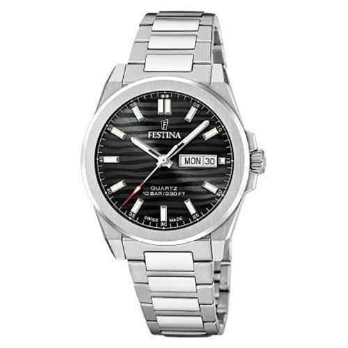 Reloj Festina Swiss Made F20073-5 Classiques Acier