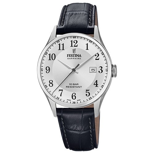 Reloj Festina Swiss Made F20007-1 Classiques Cuir