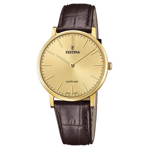 Reloj Festina Swiss Made F20016-2 Classiques Cuir