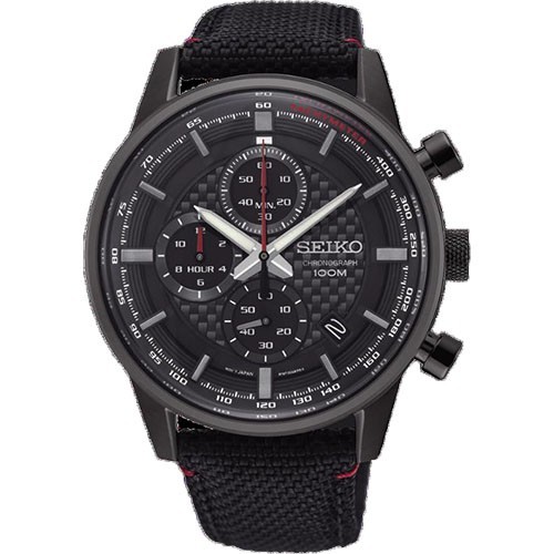 relógio seiko neo sports preto